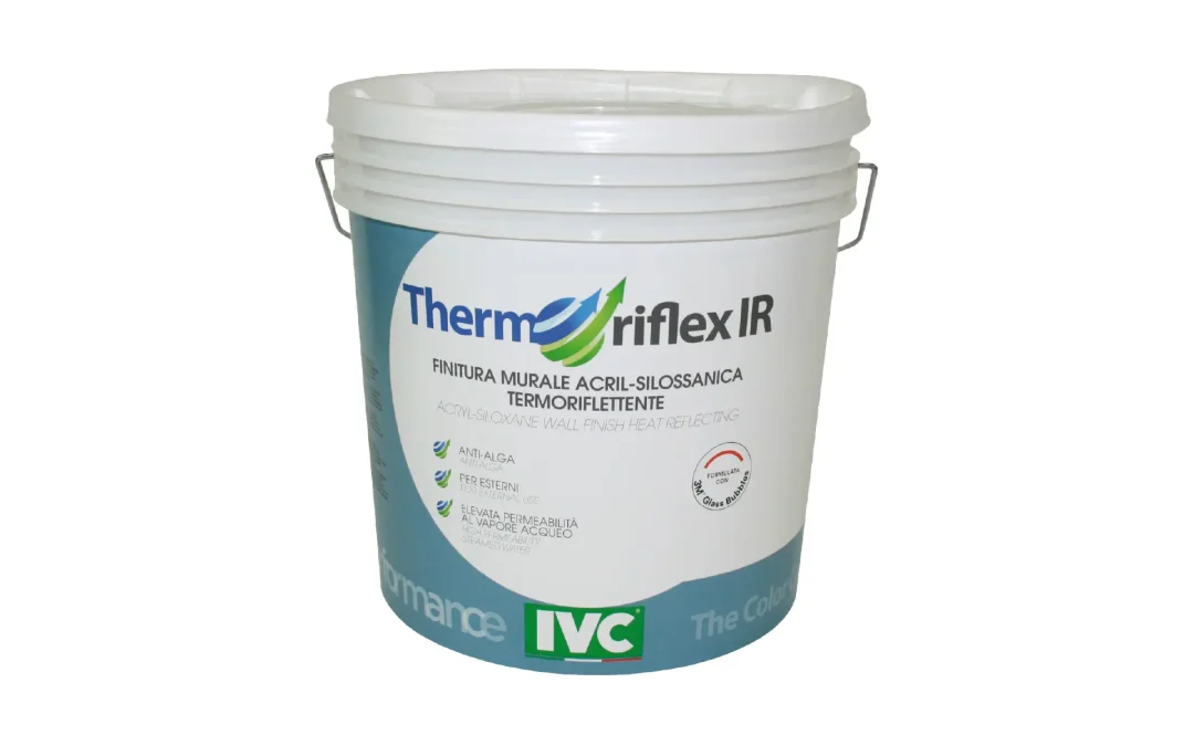 Finitura murale termoriflettente