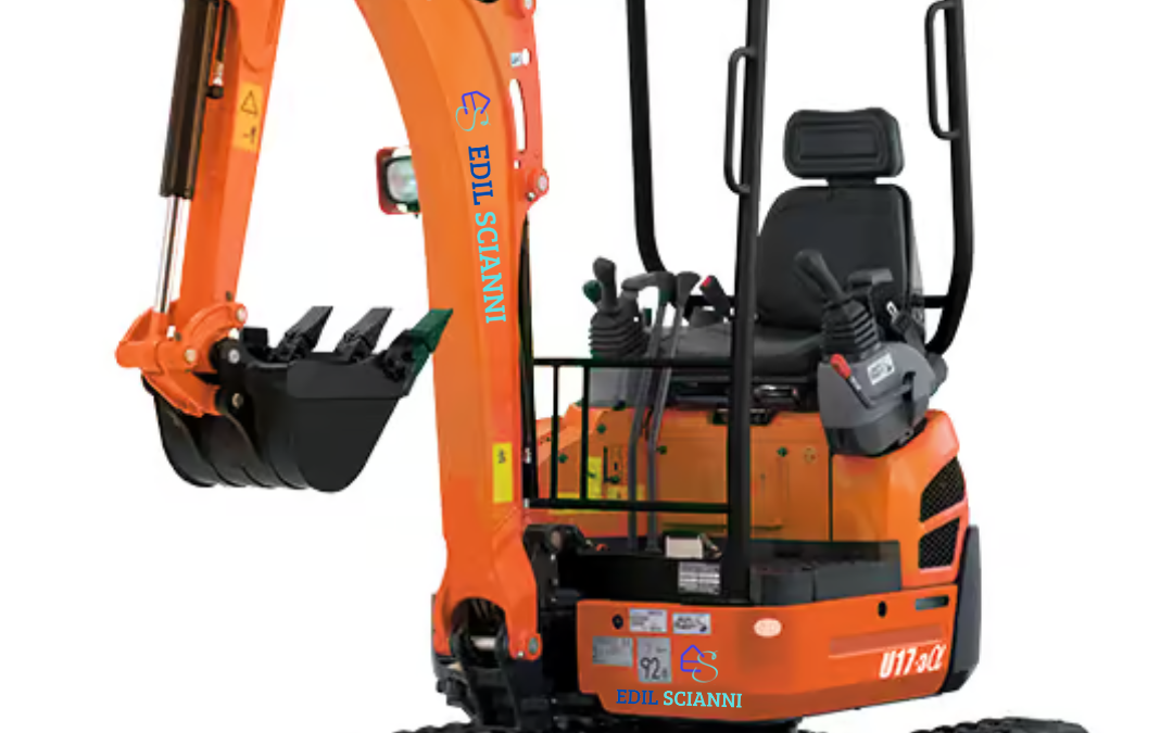 Miniescavatore Kubota U17-3α