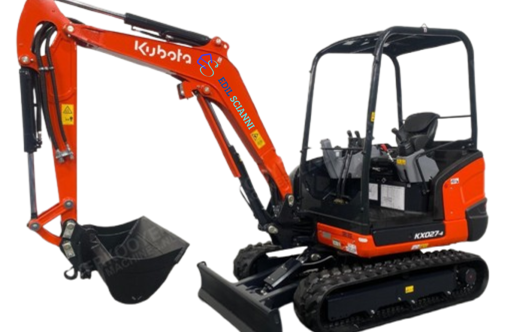Miniescavatore Kubota KX027-4