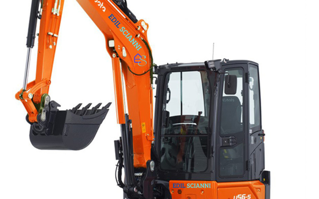 Miniescavatore Kubota U56-5